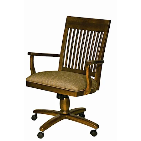 Vista Dining Chair with Casters